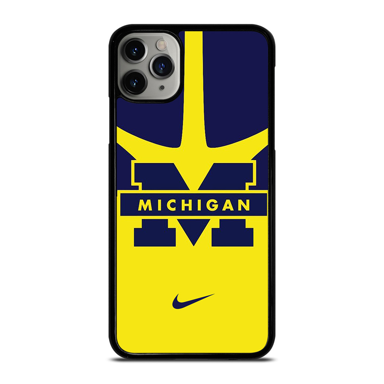 MICHIGAN WOLVERINES FOOTBALL NIKE.jpg iPhone 11 Pro Max Case Cover